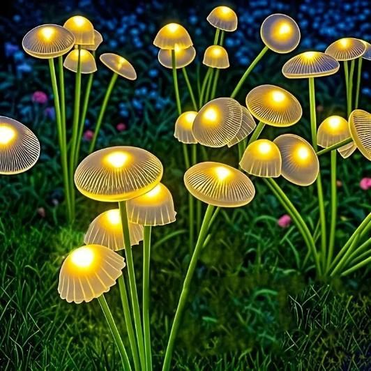 GlowShroom Solar Garden Lights
